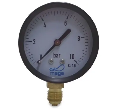 Bestel Nu Manometer 1/4 ONDER 0-6 Bar